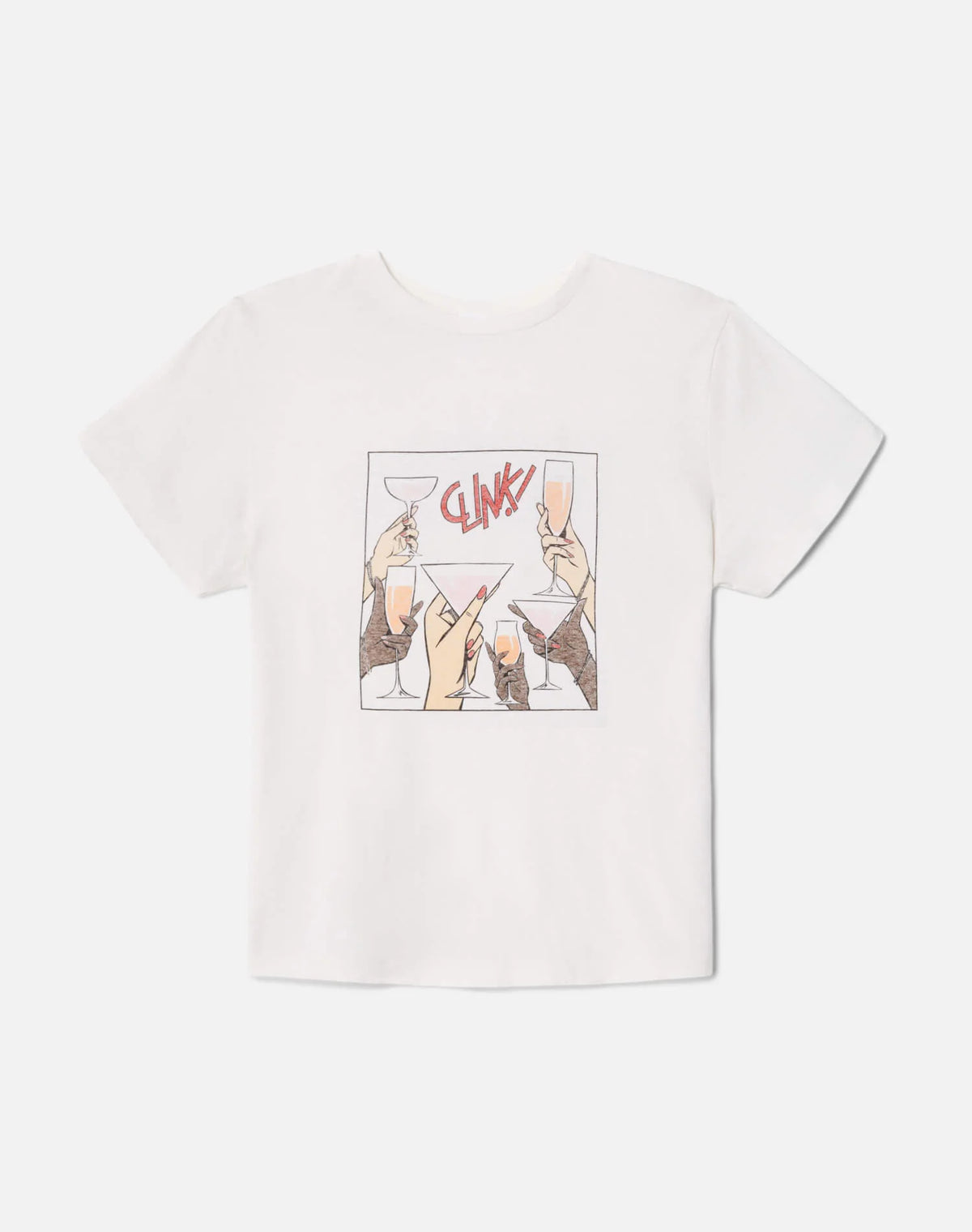 Re/Done CLASSIC "CHEERS" TEE