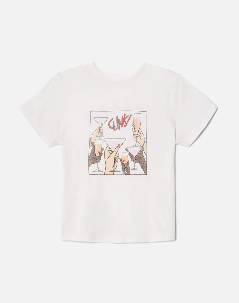 Re/Done CLASSIC "CHEERS" TEE