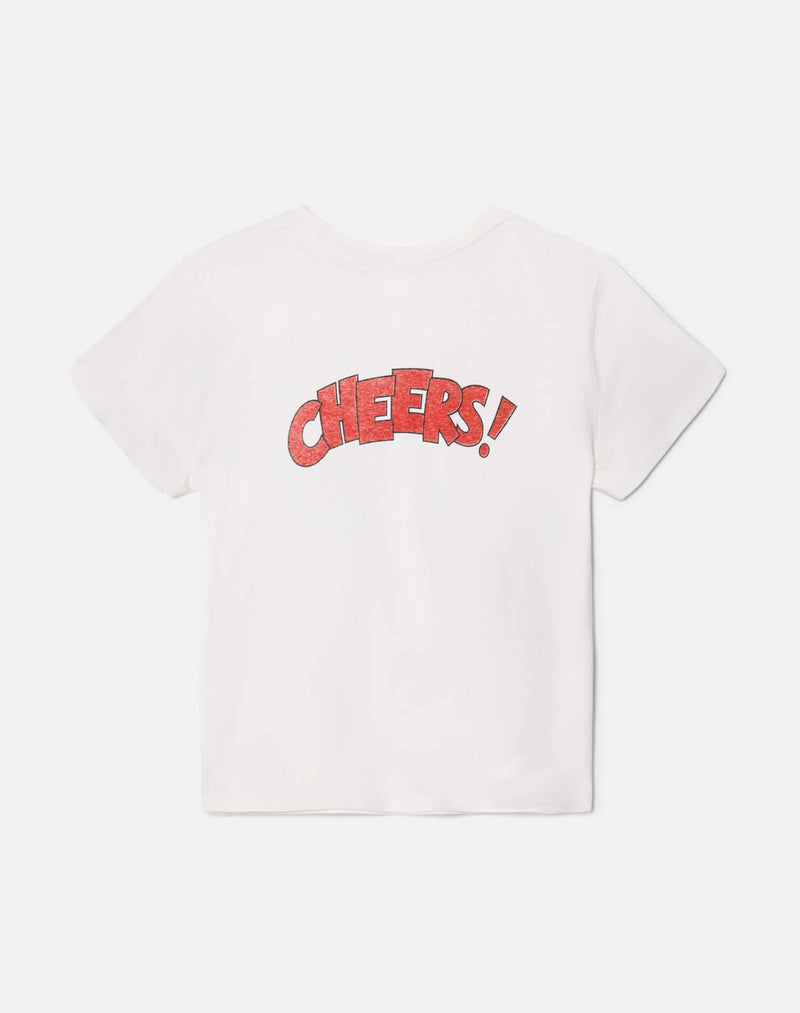 Re/Done CLASSIC "CHEERS" TEE