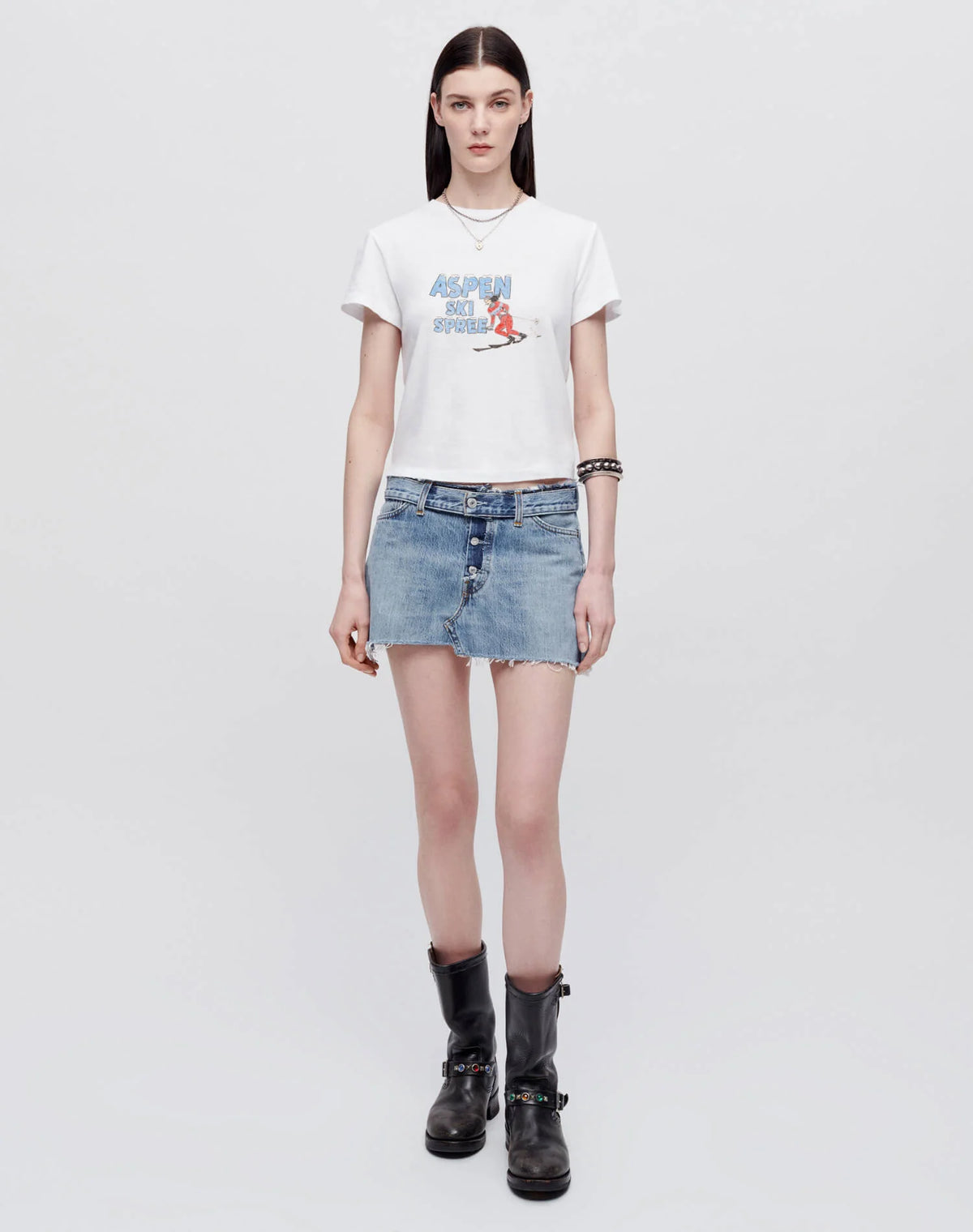 Re/Done CLASSIC "SKI SPREE" TEE