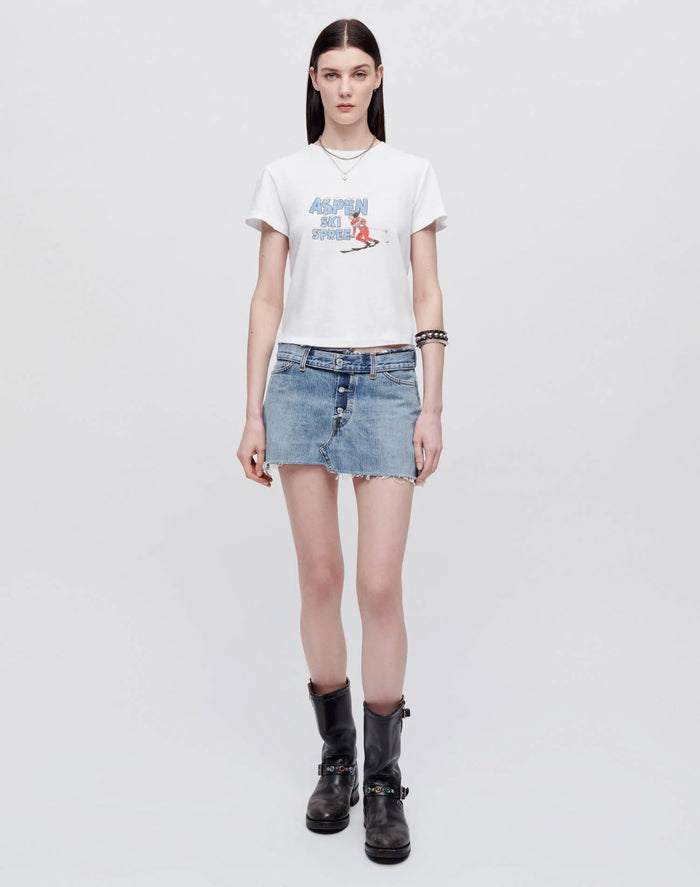 Re/Done CLASSIC "SKI SPREE" TEE
