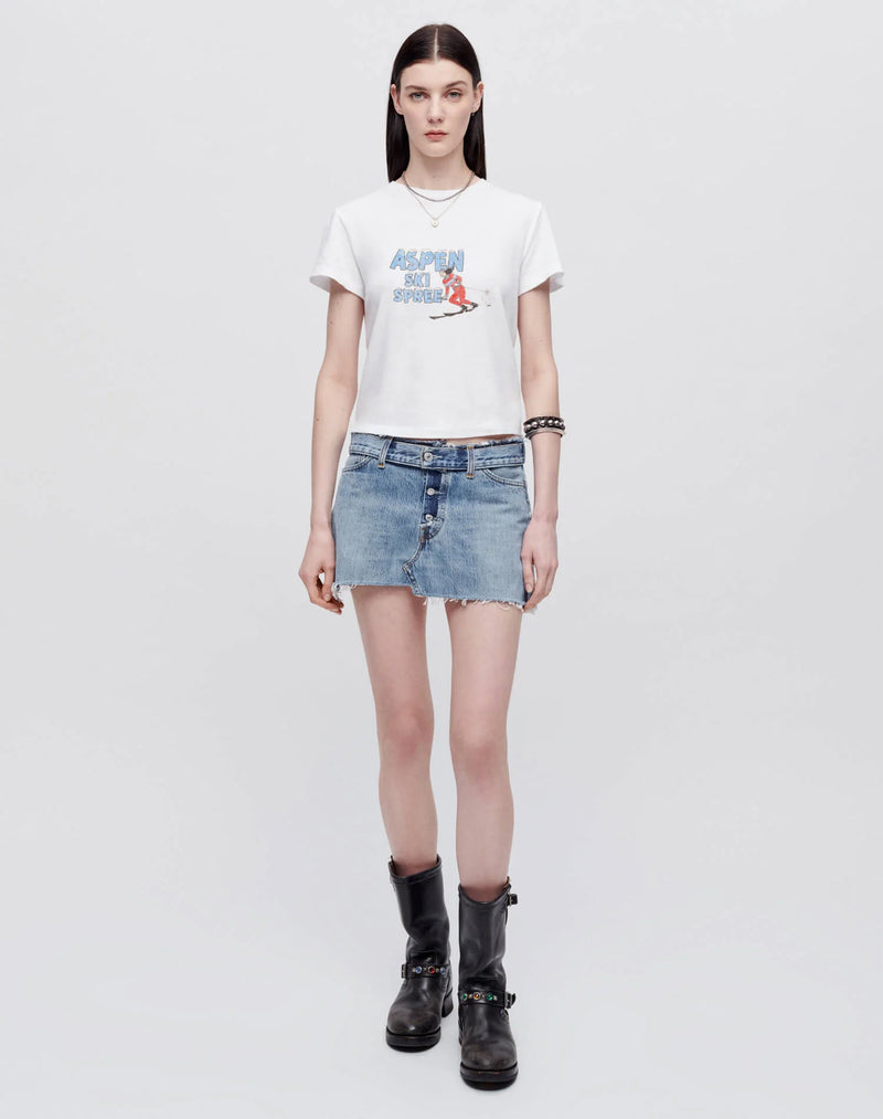 Re/Done CLASSIC "SKI SPREE" TEE