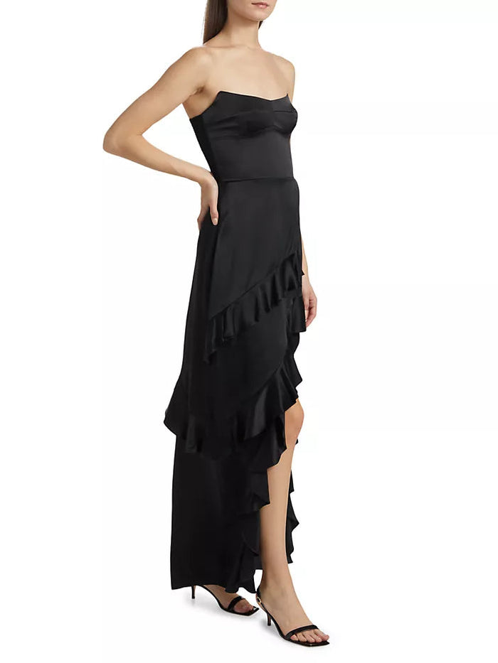 Amanda Uprichard  MAGNOLIA SILK MAXI DRESS