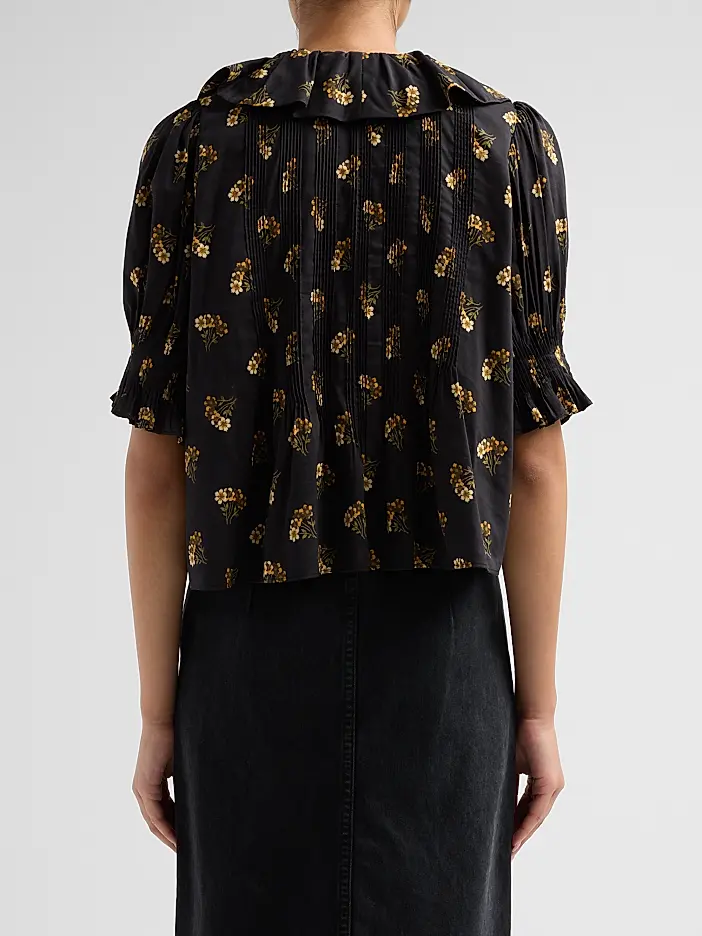 DÔEN  Henri Blouse Buttercup Bouquet