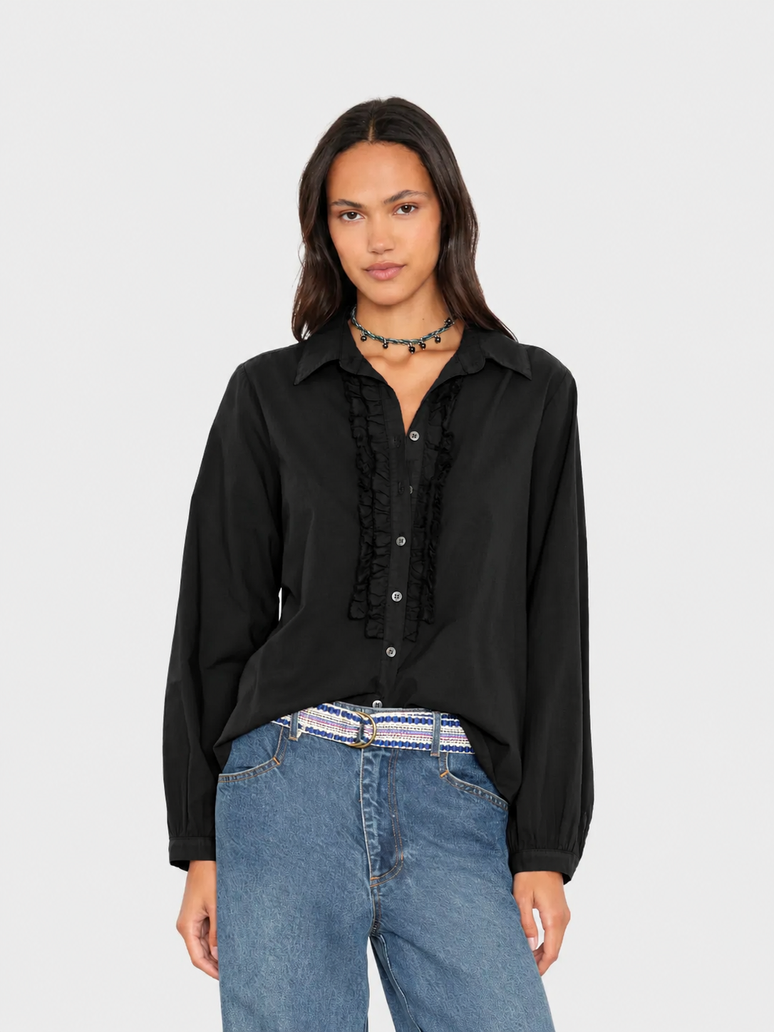 Xirena Amanda SHIRT Black