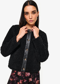 Cami Nyc PAVAN SHERPA JACKET BLACK