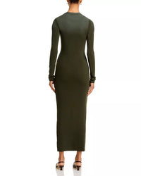 Cotton Citizen Verona crewneck maxi Dress alpine cast