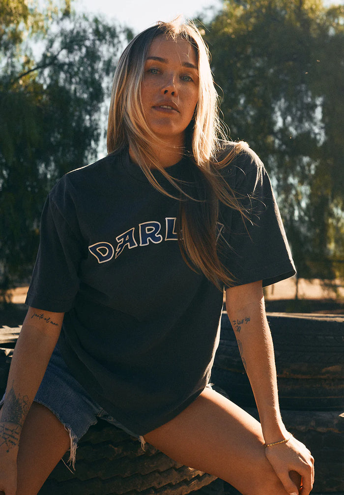 Darlin' Short Sleeve - Charcoal