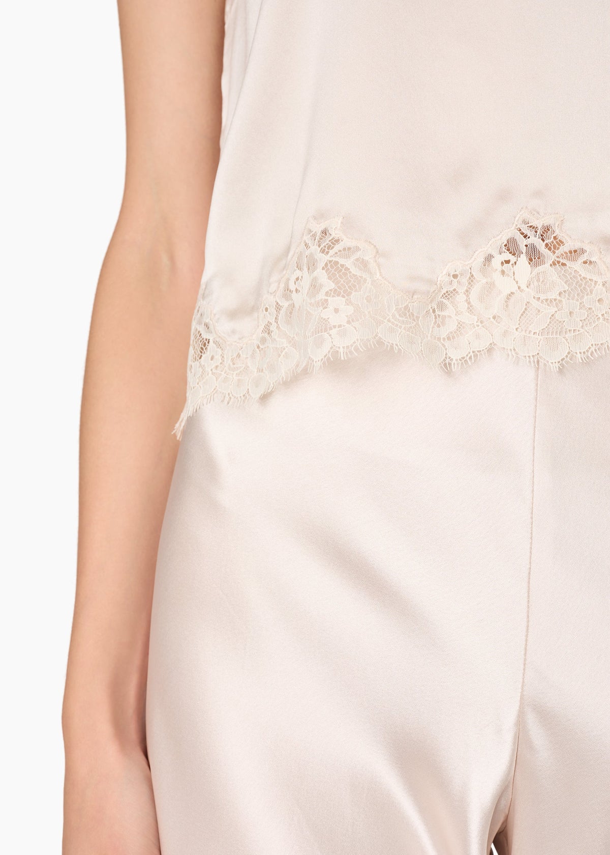 Cami Nyc Tony Silk Camisole Oat Buttery Soft Silk
