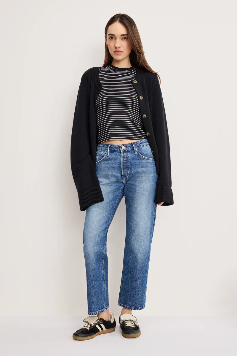 Good American Vintage Straight Ankle - Indigo1222