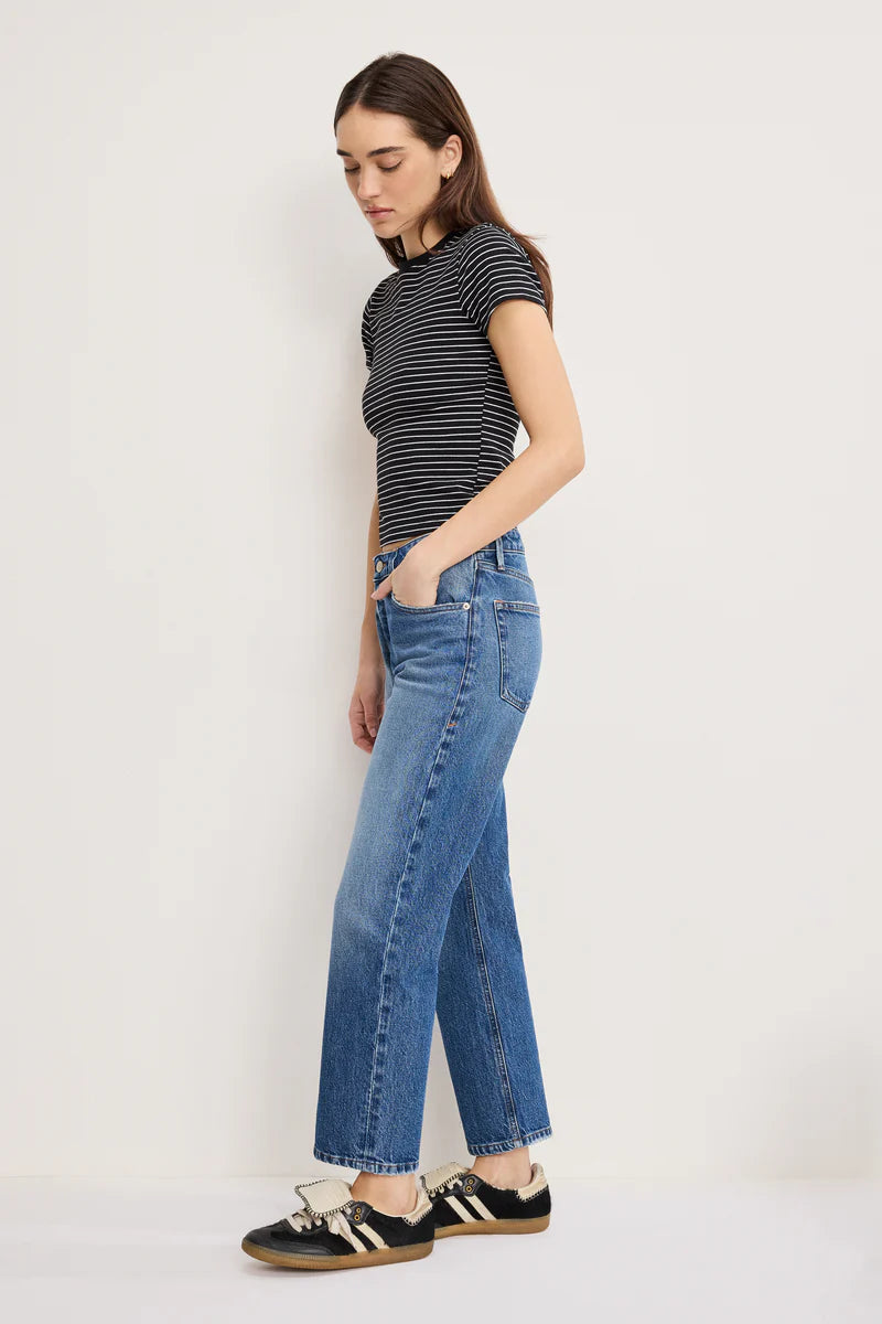 Good American Vintage Straight Ankle - Indigo1222