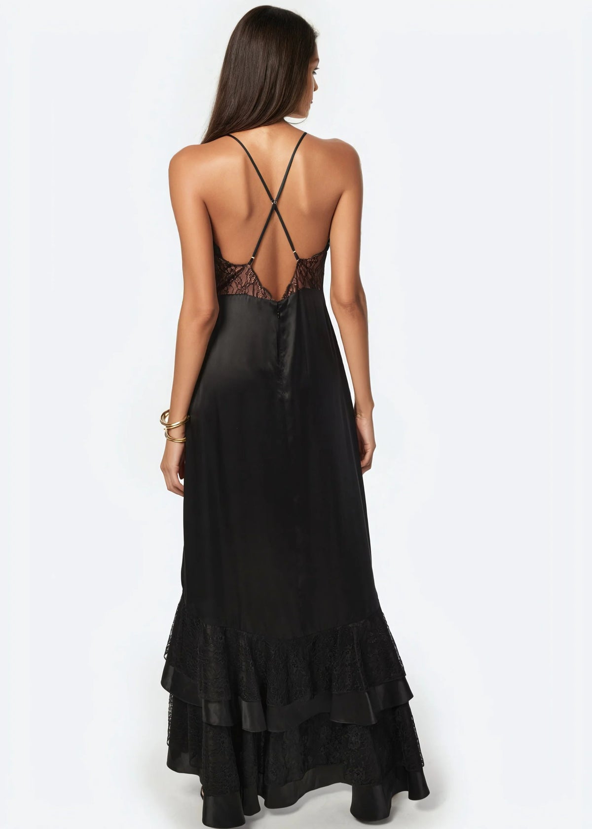 Cami Nyc SEVILLE DRESS BLACK