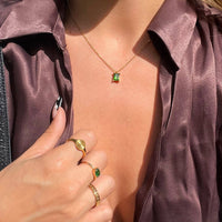 Ellie Vail Jewelry - Ellie Vail - Bethany Baguette Pendant Necklace