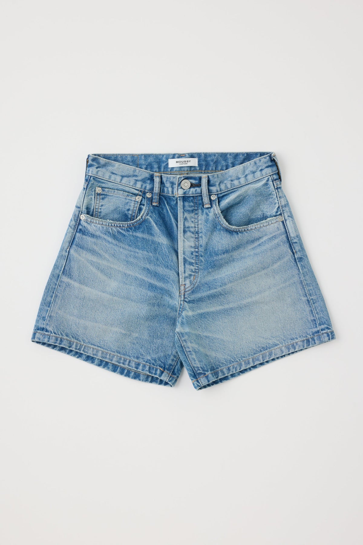MOUSSY VINTAGE SHORTS LONG - Harrisburg Light Blue