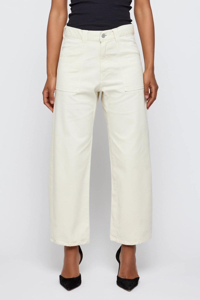 MOUSSY VINTAGE GUSSET CARGO - Pomonok Ivory