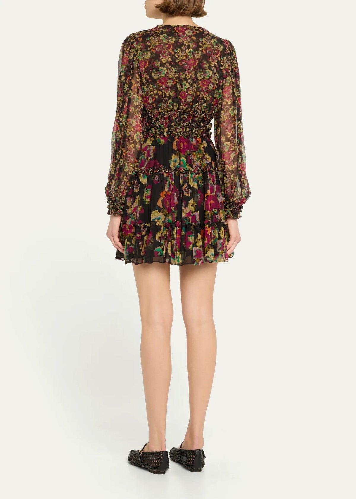 ULLA JOHNSON LYA DRESS IN COSMIC