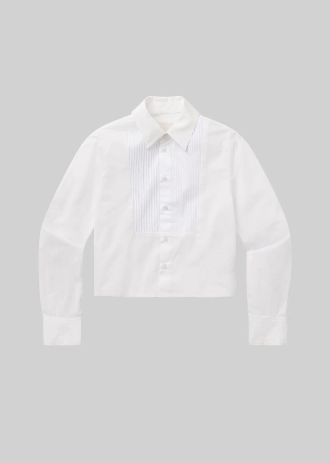 Citizens of Humanity Fino Boxy Cropped Tuxedo In White