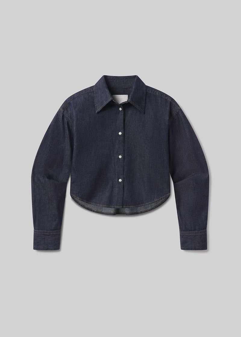 Citizens of Humanity Ana Cropped Shirt In Piave
