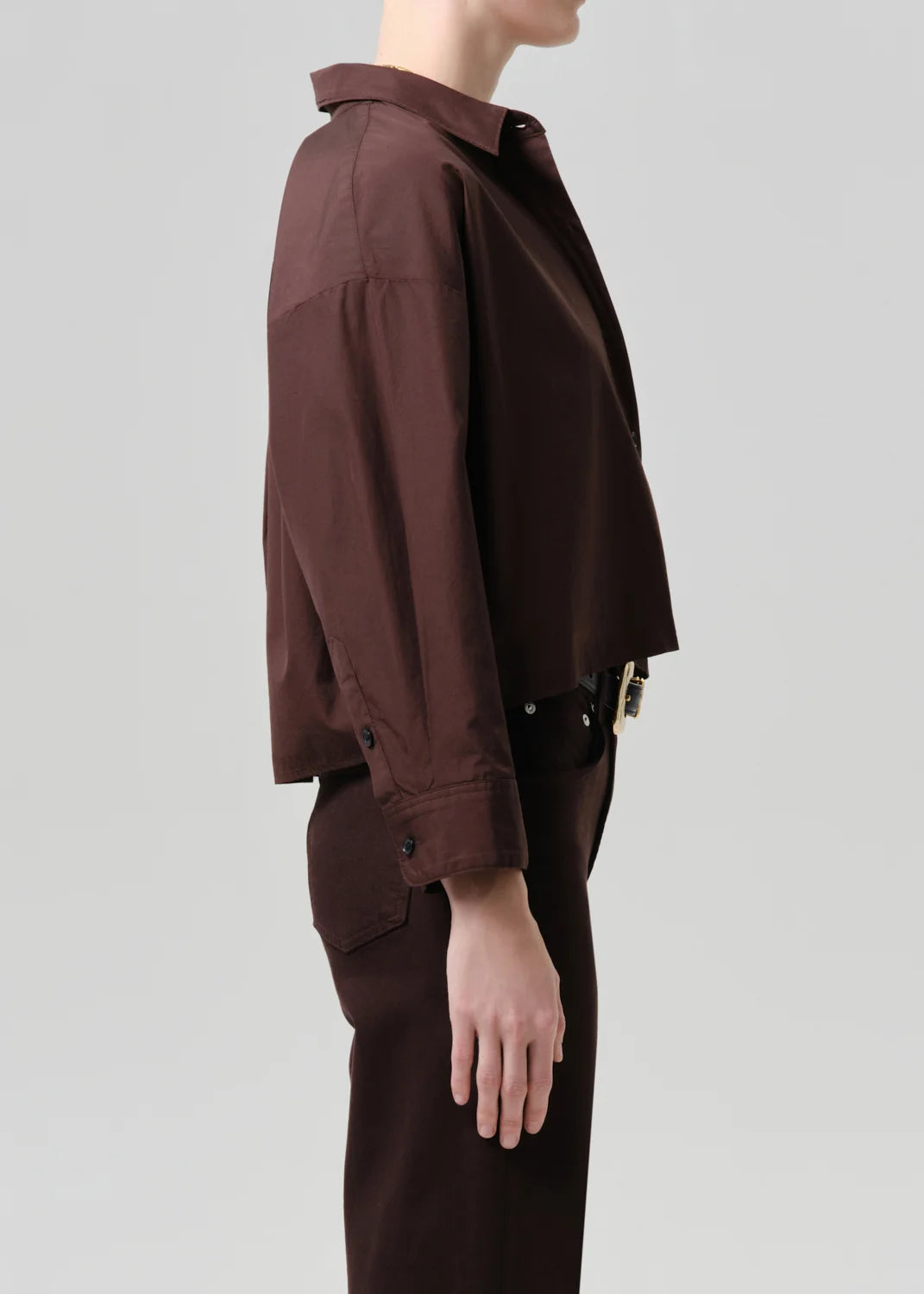 Citizens of Humanity Petit Ami Shirt In Brun