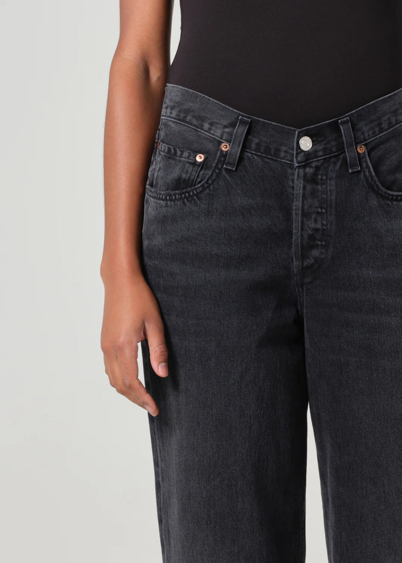 AGOLDE V-WAIST BAGGY IN HITCH