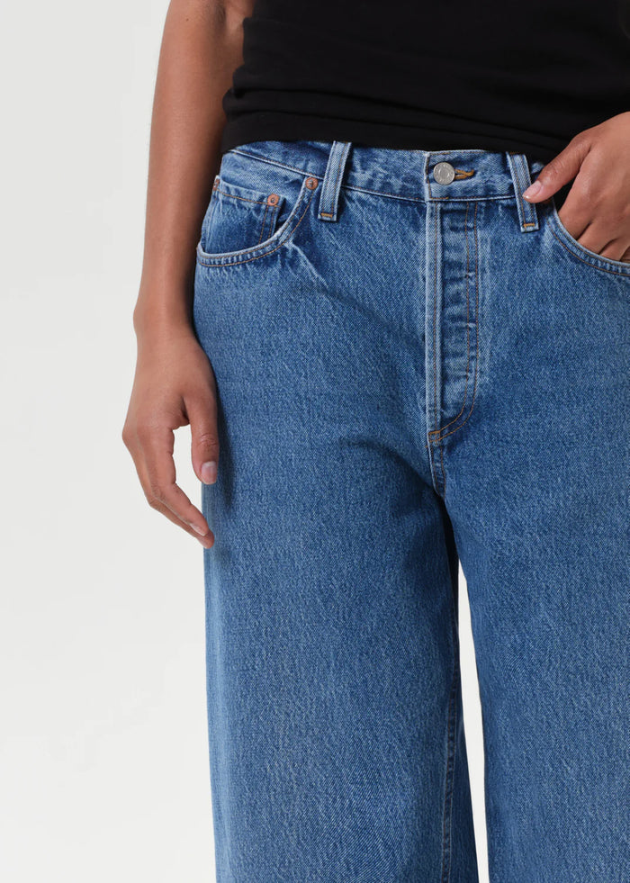 Agolde TWIST LOW SLUNG BAGGY IN MYTH