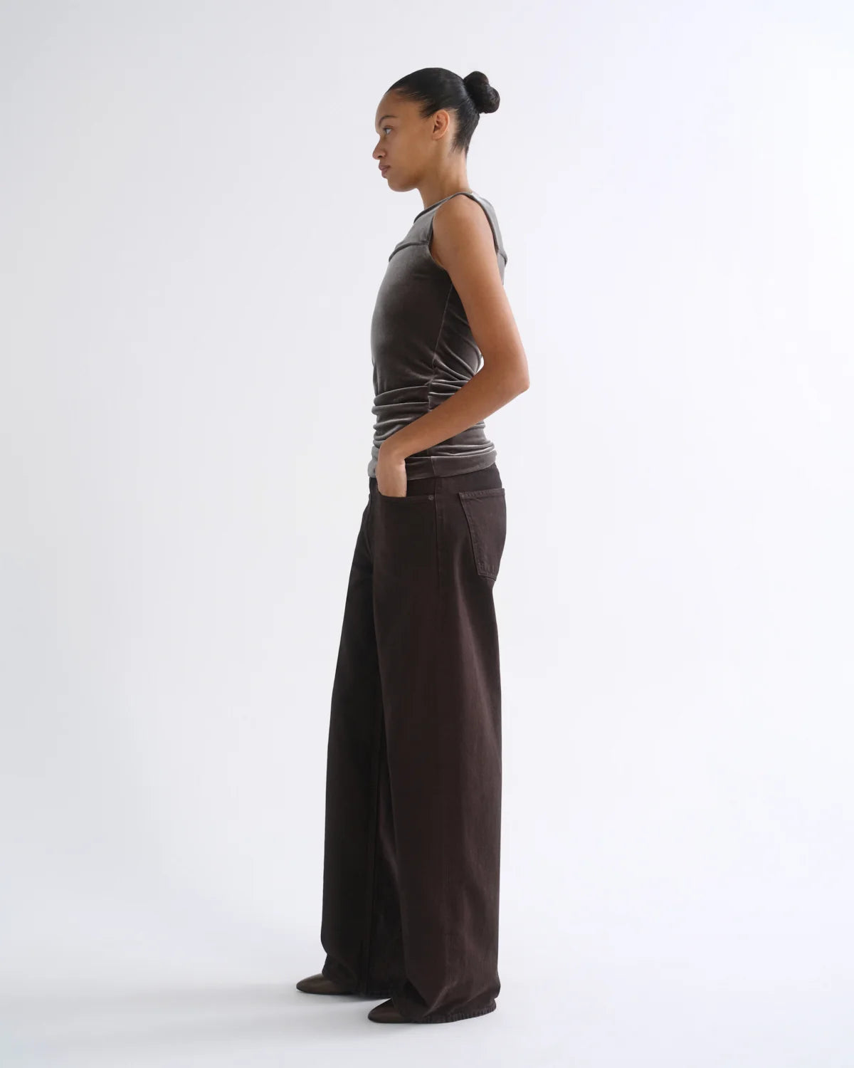 Agolde ARC JEAN 32" - Deep Roast