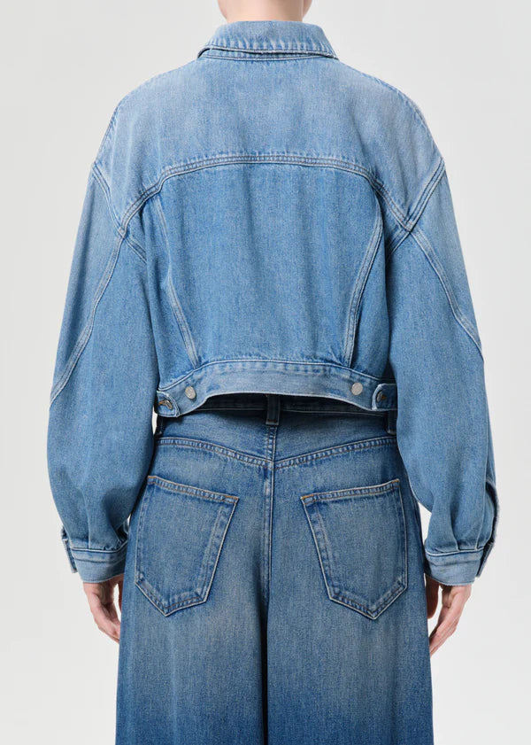 AGOLDE Palmer Jacket (Flyweight) In Script