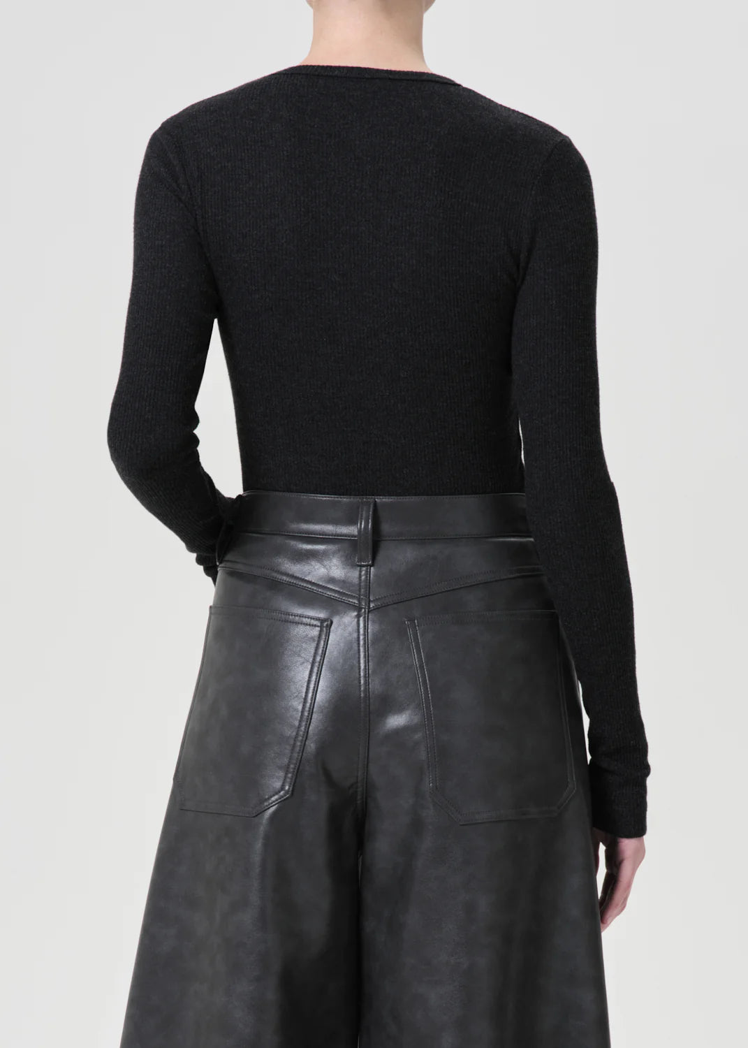 Agolde DELPHI SLIM TEE IN KATNISS