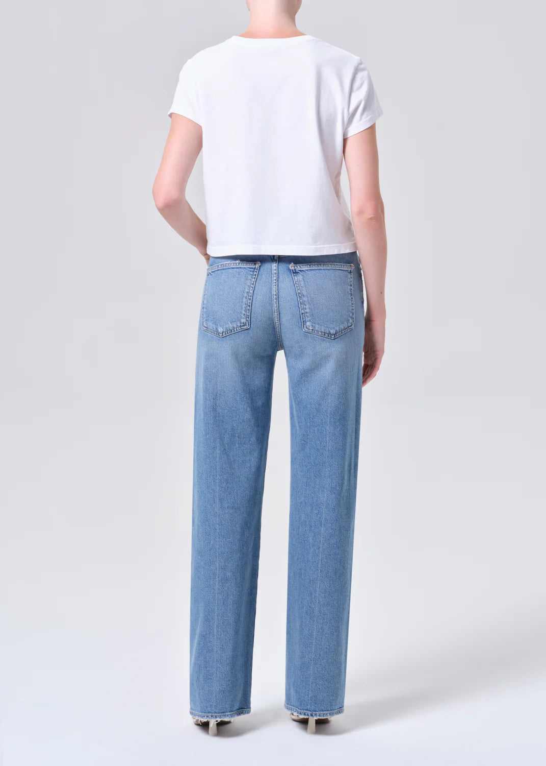 AGOLDE HARPER STRAIGHT JEAN (COMFORT STRETCH) IN KINDLE