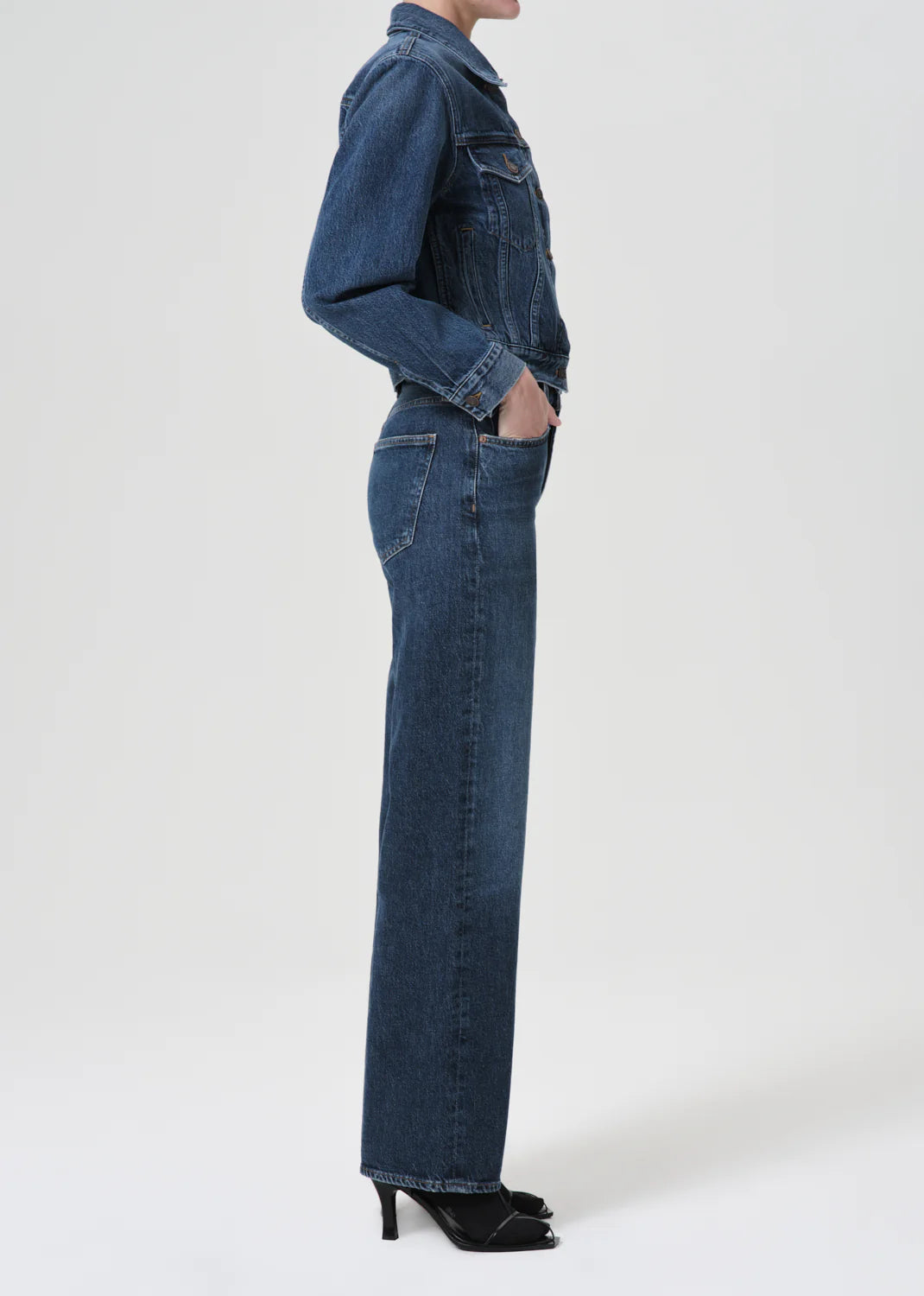 Agolde HARPER STRAIGHT JEAN (STRETCH) IN TEMPO