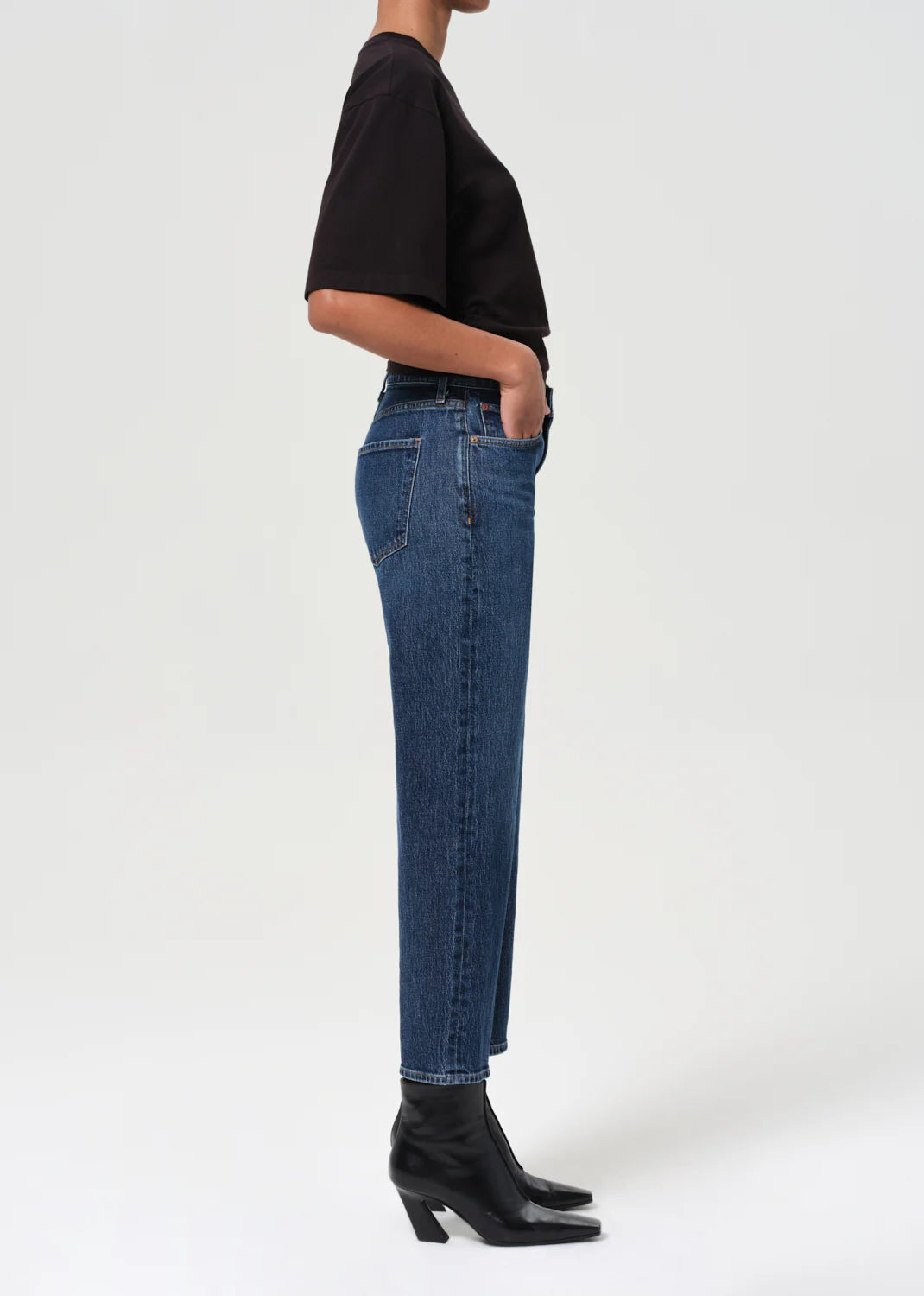 *Agolde HARPER CROP JEAN IN ECHO*