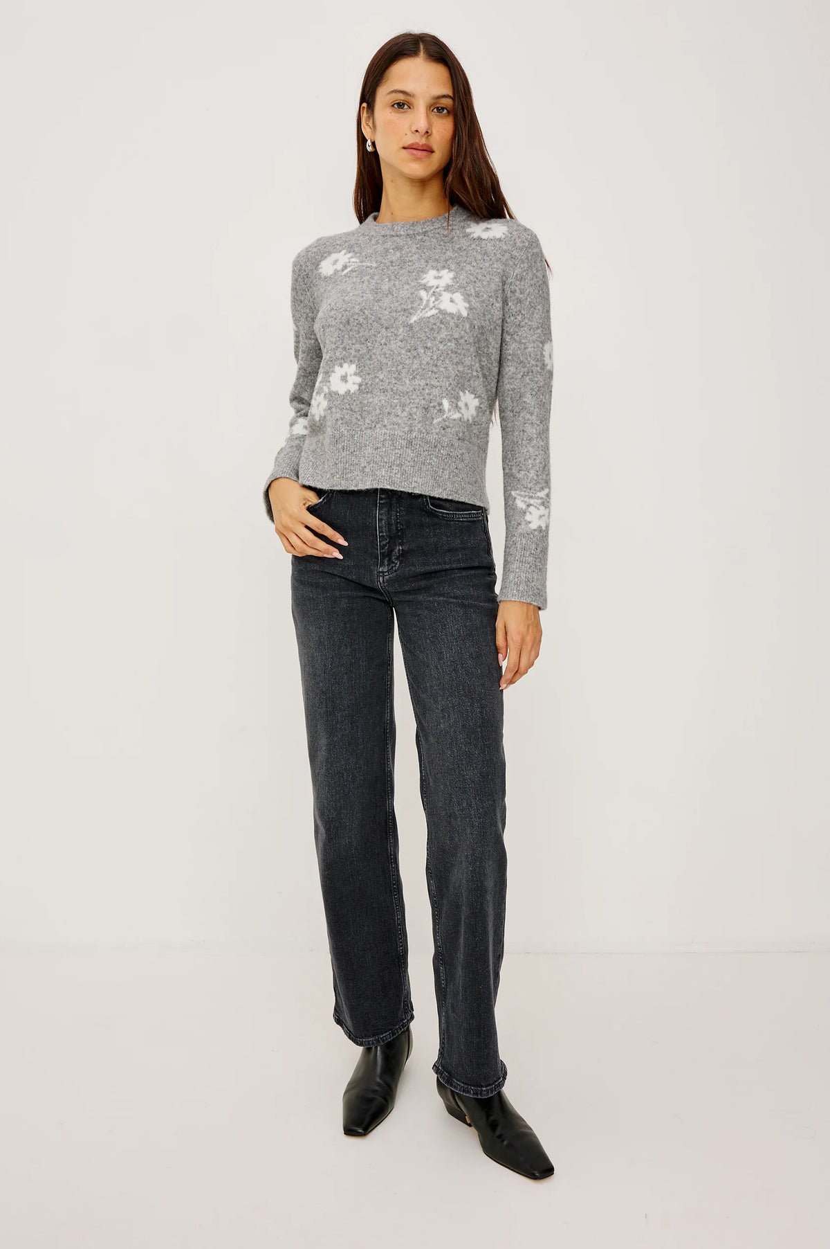 Rails Anise Sweater Heather Floral