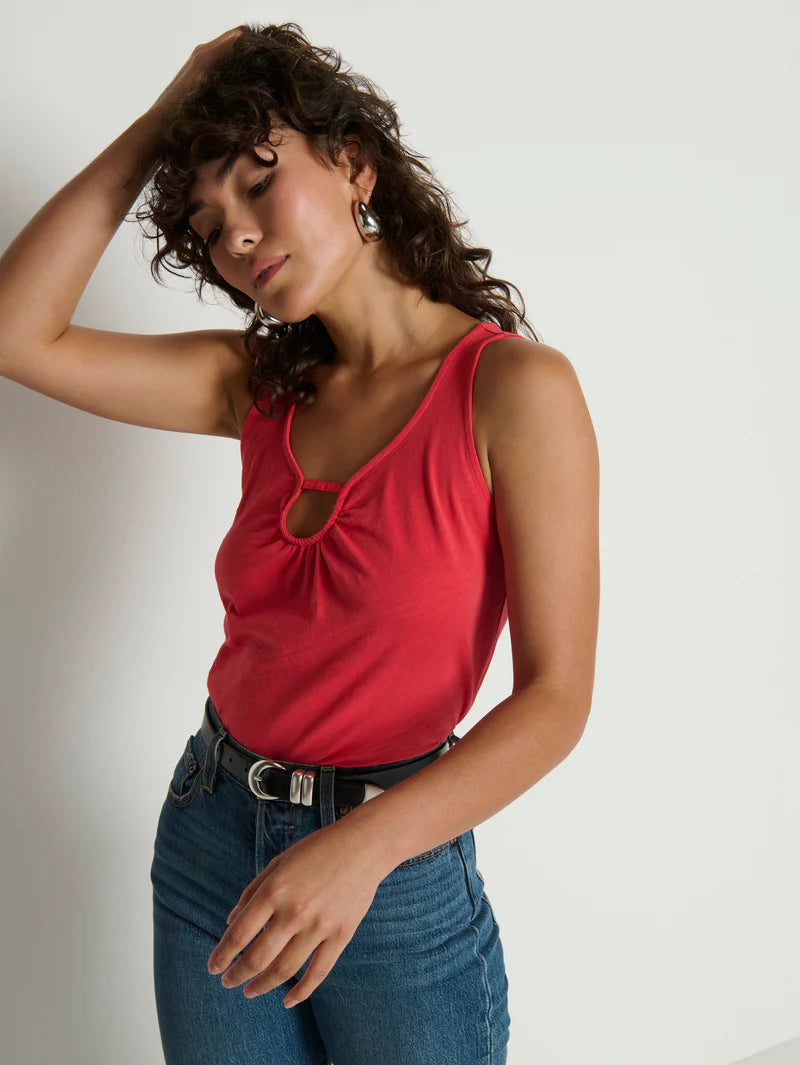 Nation LA Audrey Keyhole Tank Flora
