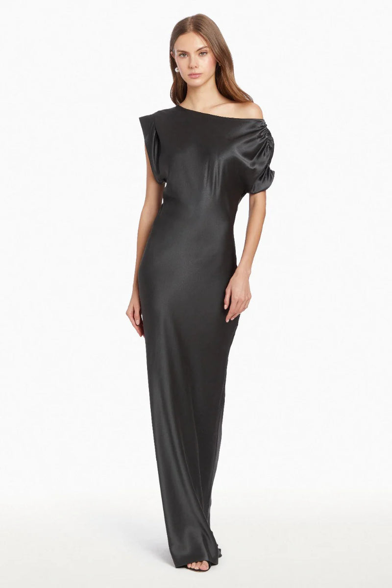 Amanda Uprichard ELROY SILK MAXI Zinc