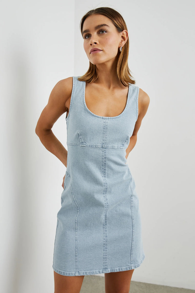 RAILS Blaze Dress Bleach Indigo