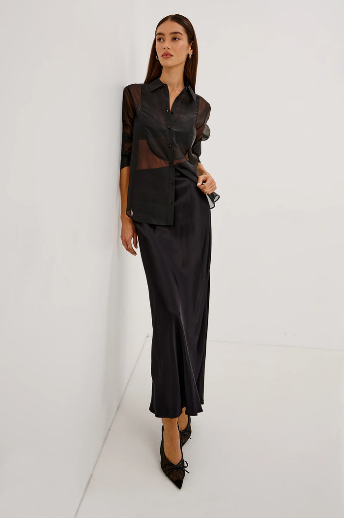 Rails Bretton Shirt Black Organza