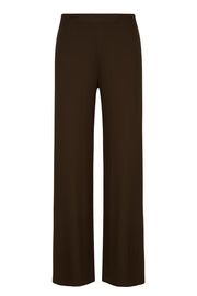 SPRWMN Rib Wide Leg Pants - Americano