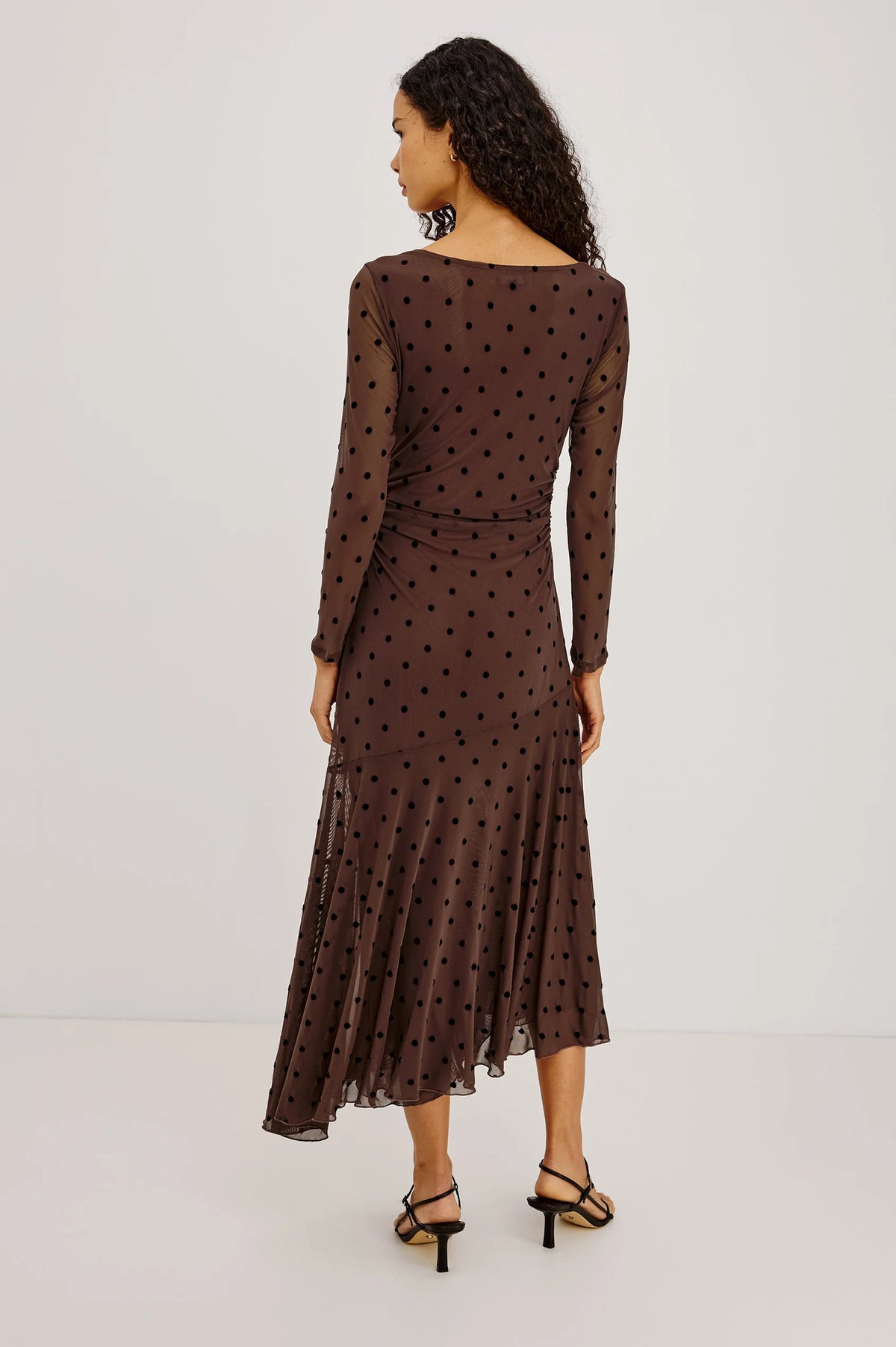 Rails Cambria Dress Chocolate Polka Dot