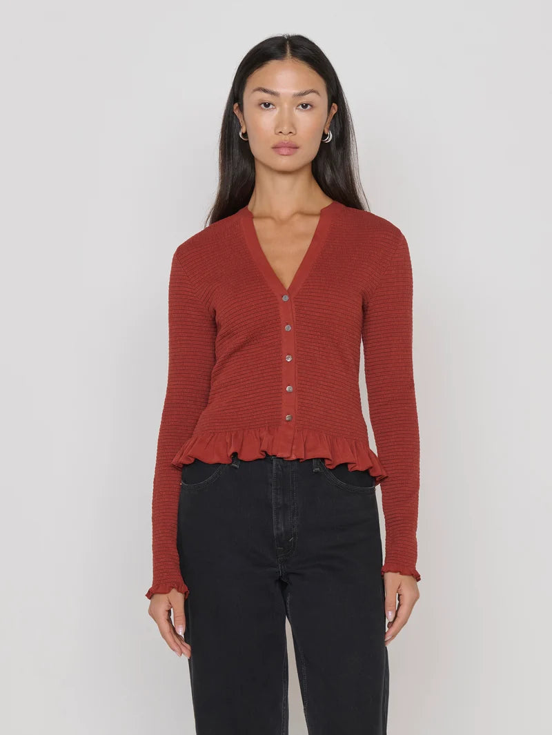 Nation LA Candace Top Chestnut