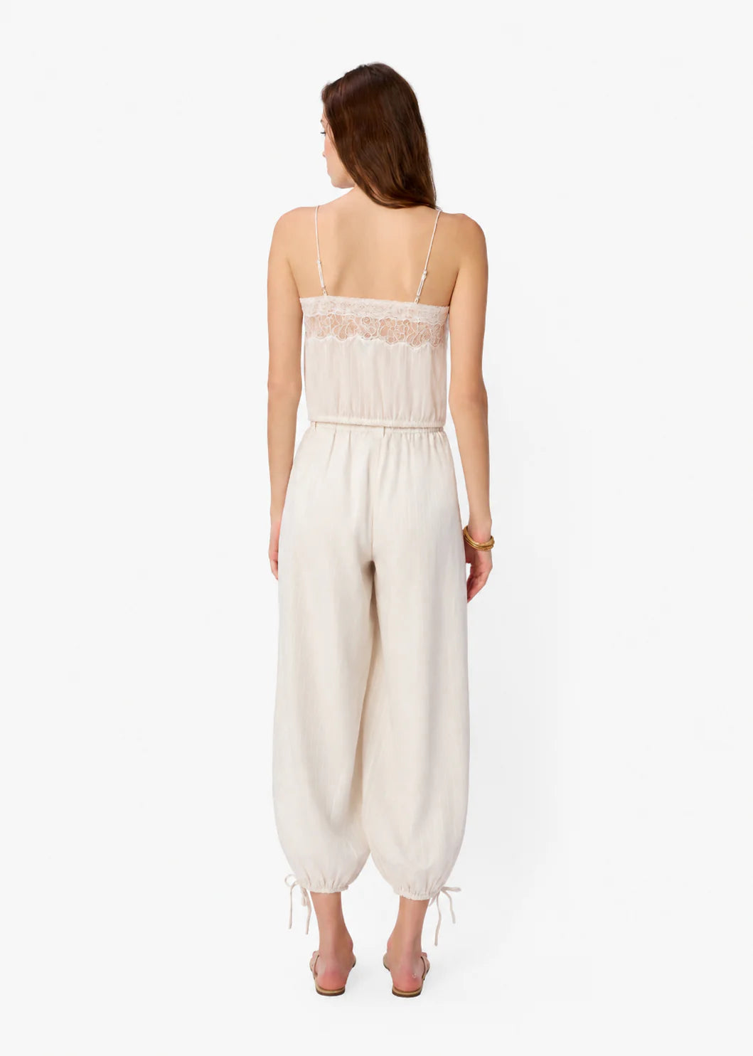 Cami NYC LIBI COTTON SILK CAMISOLE MACADAMIA LIGHTWEIGHT