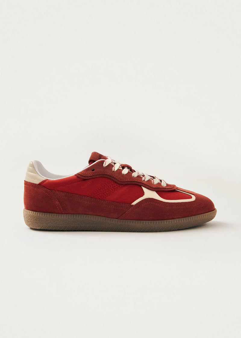 Alohas Tb.490 Rife Sheen Red Leather Sneakers