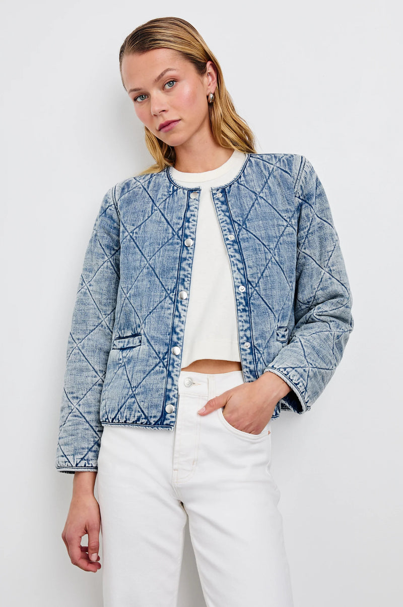 RAILS Ency Jacket Mid Blue