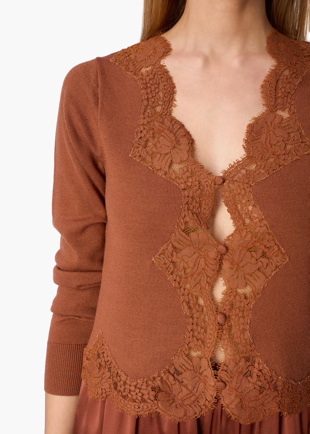 CAMI NYC SANDERS CARDIGAN AFFOGATO ULTRA-SOFT MERINO WOOL