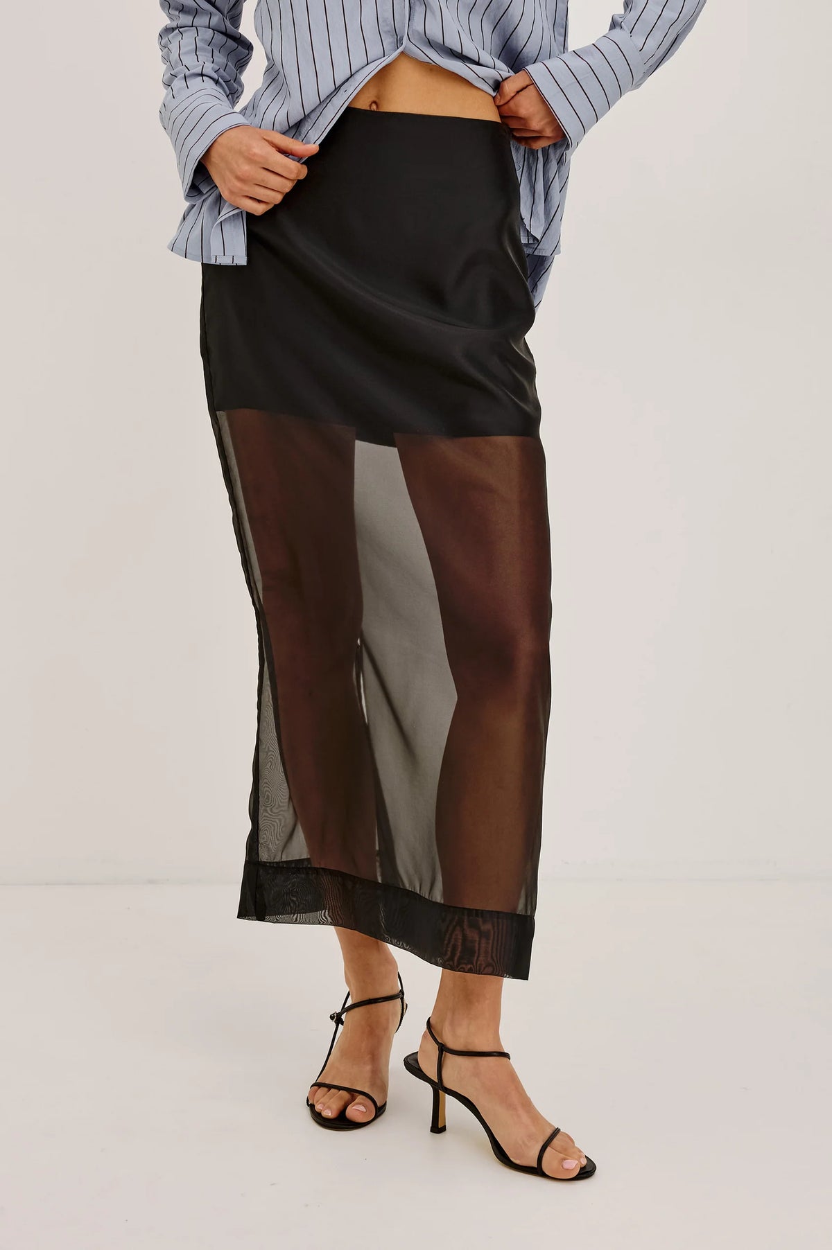 Rails Floran Skirt Black Organza