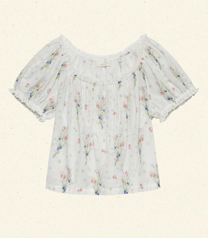 Dôen FREDERICA TOP IN PAINTED BOUQUET