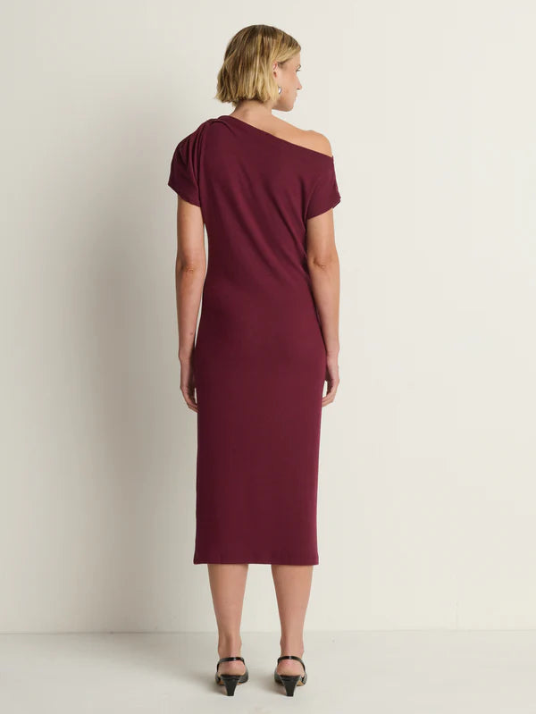 Nation Ltd Hallie Midi Dress Port