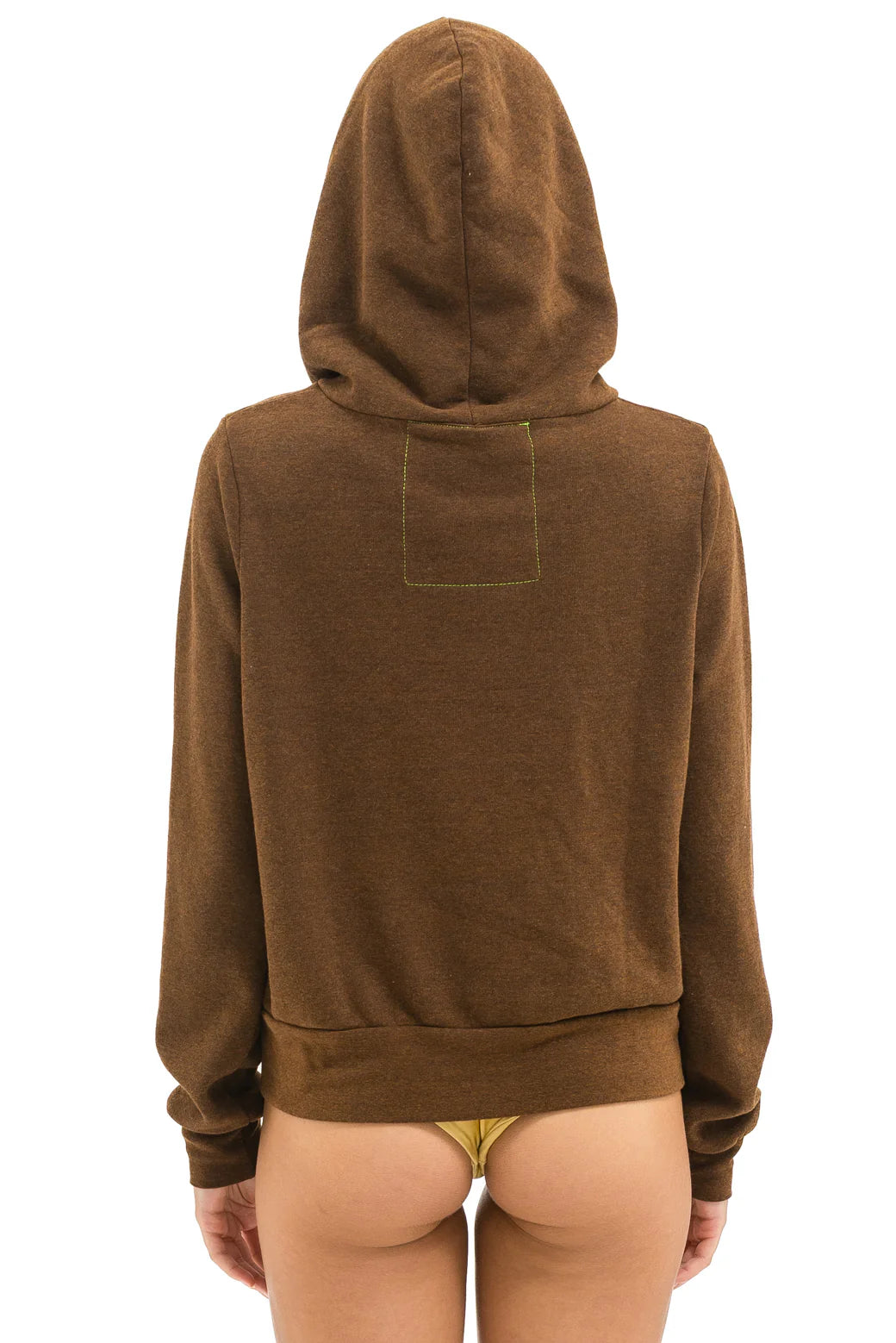 Aviator Nation 5 STRIPE HOODIE - CHOCOLATE // ESPRESSO