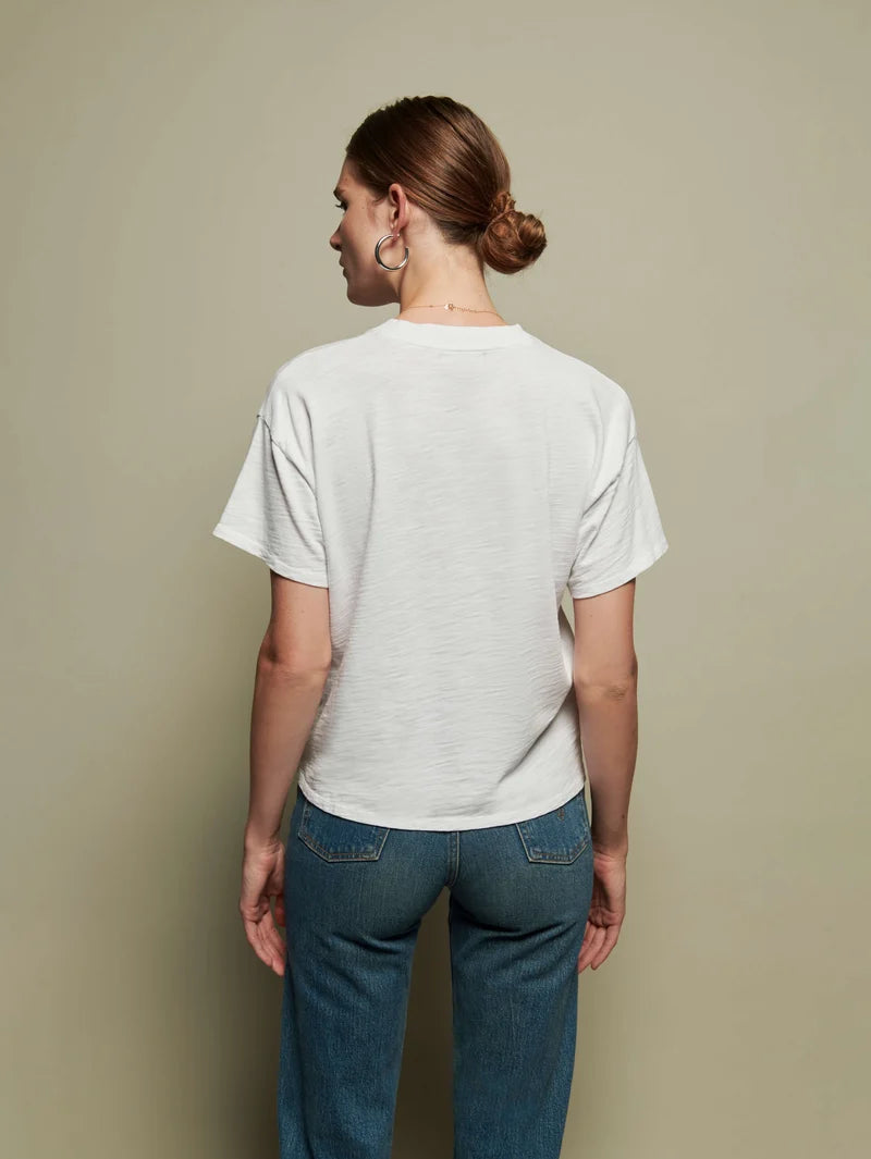 Nation LA Jessa Tee Optic White