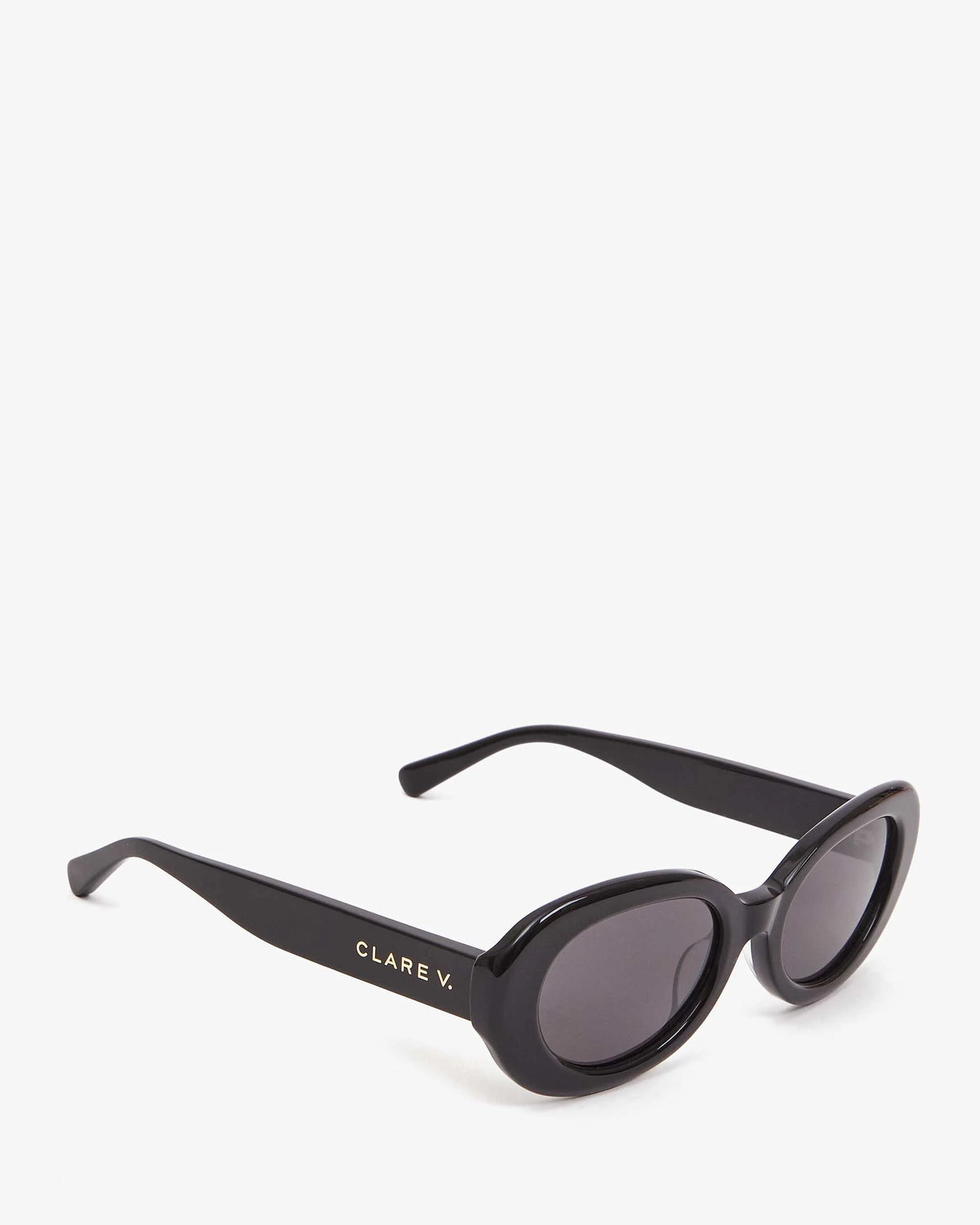 Clare V. Julia Sunglasses Black