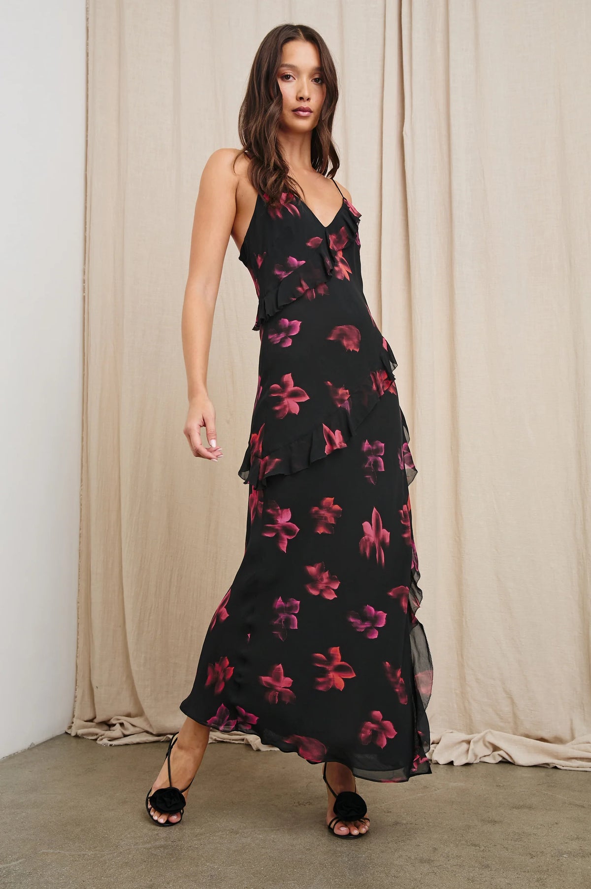 Rails Kariselle Dress Dark Azalea